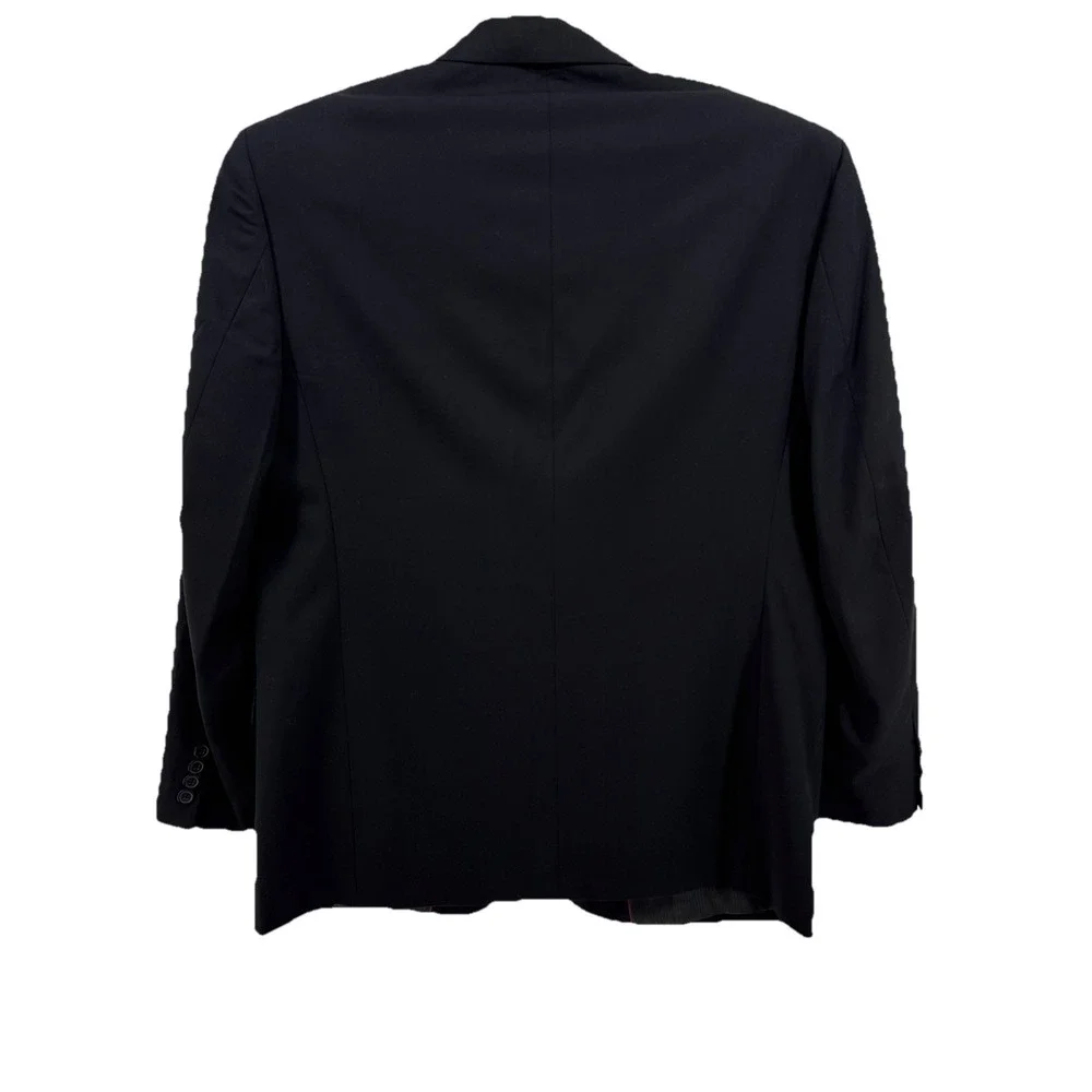 Vinci Black Blazer Designed In Italy Suit‎ Jacket Mens 42R